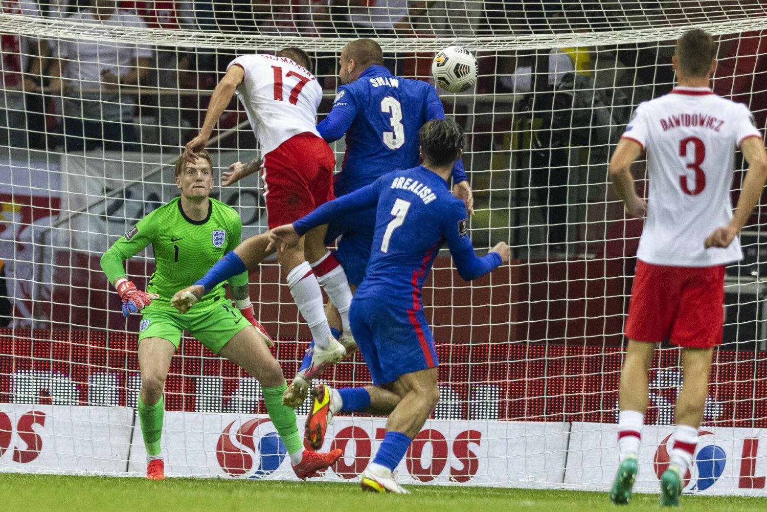 W ten sposób Damian Szymański uradował cały PGE Narodowy w meczu Polska - Anglia