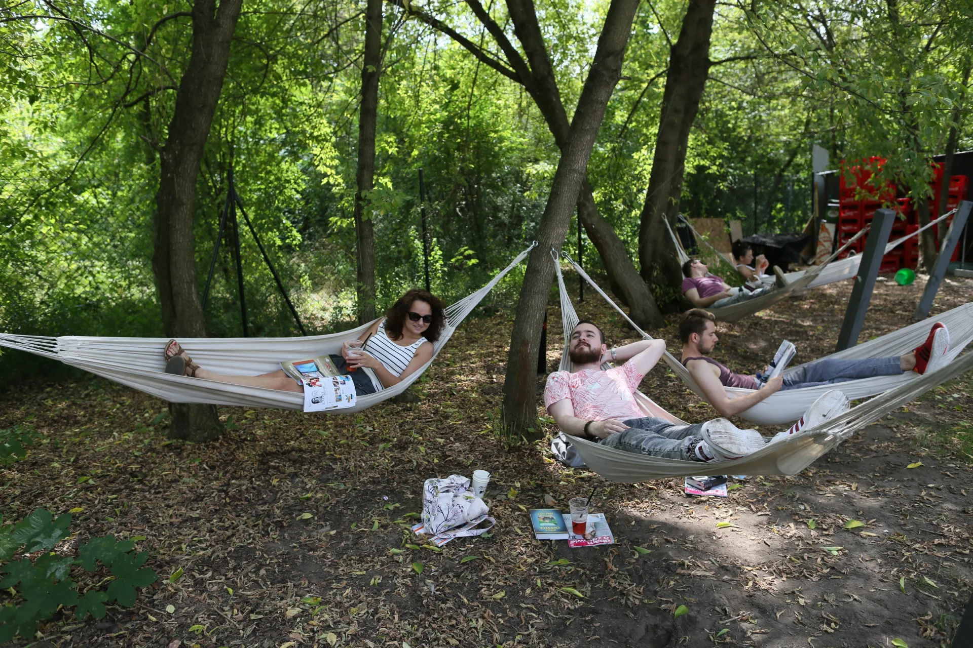 Piknik na Polach Mokotowskich może wyglądać też tak.