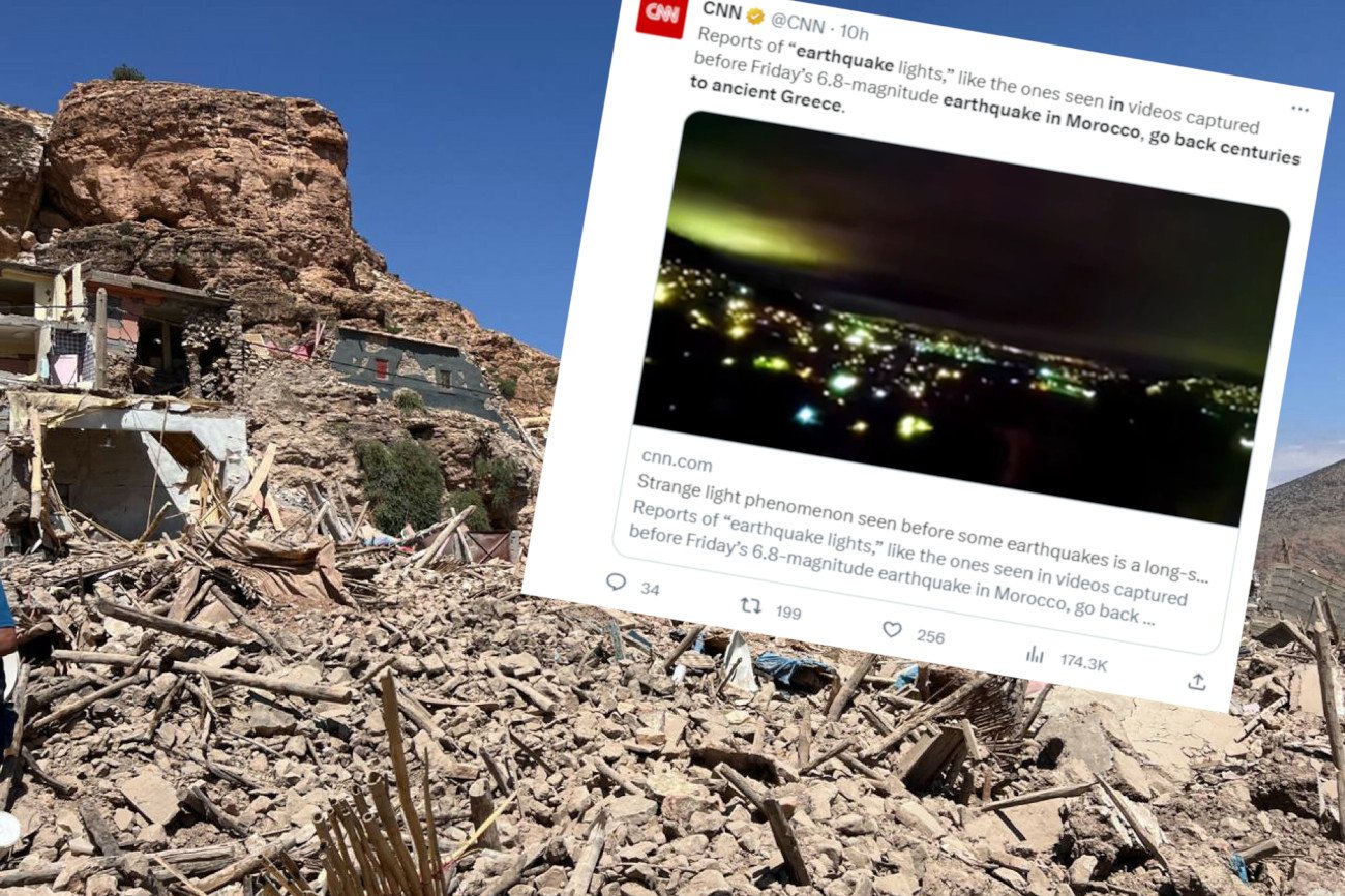 Geologiczne UFO czyli światła na niebie podczas trzęsienia ziemi. Naukowiec tłumaczy, skąd się biorą