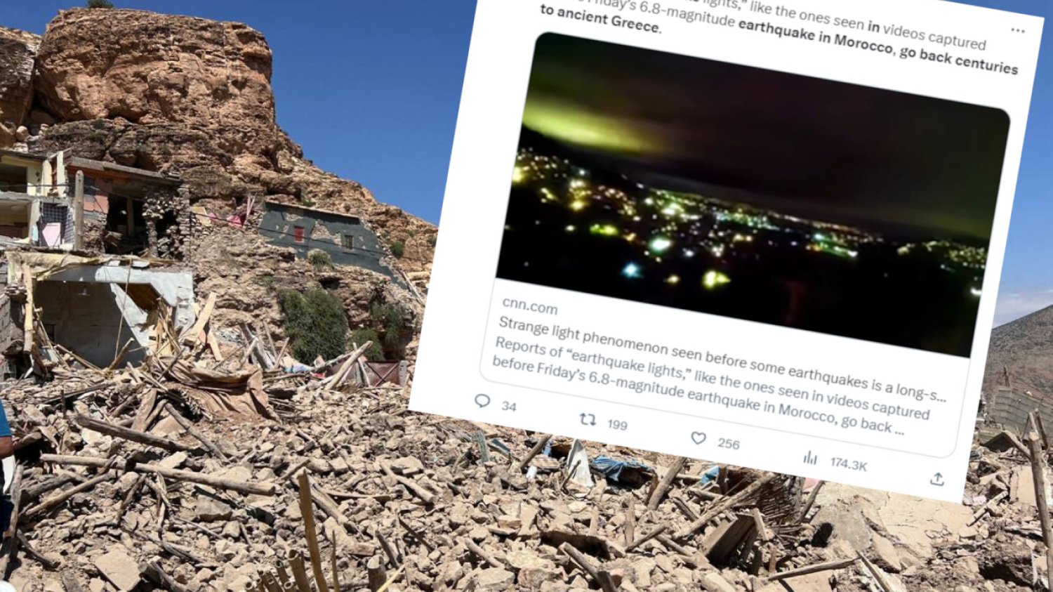 Geologiczne UFO czyli światła na niebie podczas trzęsienia ziemi. Naukowiec tłumaczy, skąd się biorą