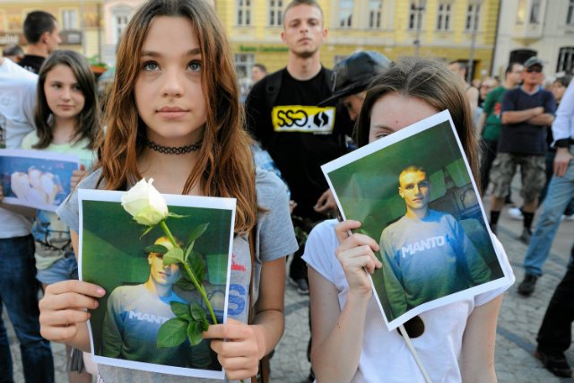 Marsz przeciwko przemocy policji we Wrocławiu, związany ze śmiercią Igora Stachowiaka.