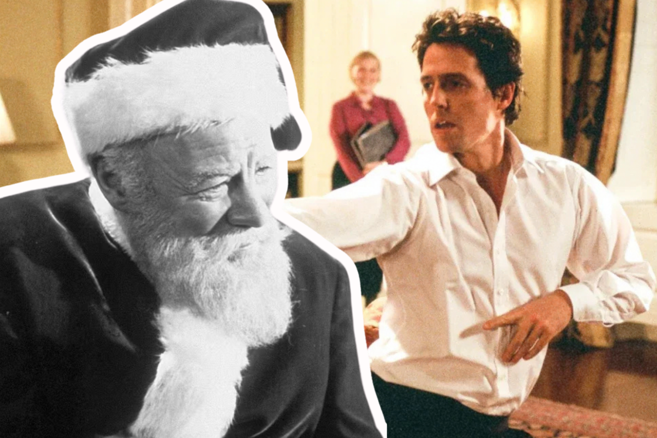 Najlepsze filmy świąteczne według widzów Kadry ze świątecznych filmów: "Cud na 34. ulicy" i "To właśnie miłość"