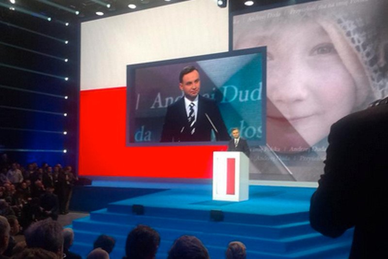 Konwencja Andrzeja Dudy była przygotowana "na bogato".