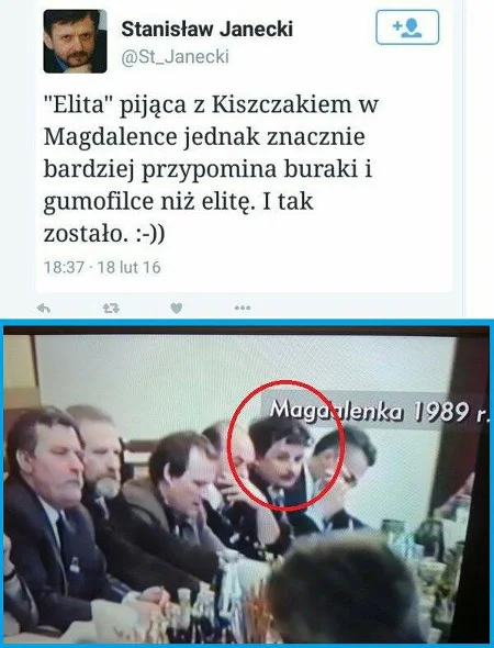 Zestawienie ostrej opinii redaktora Janeckiego z rzeczywistością