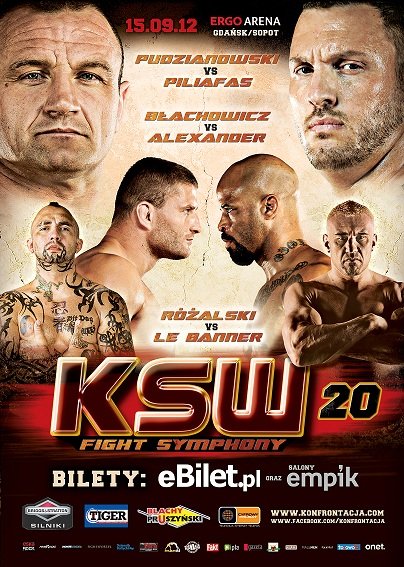 Plakat gali KSW 20