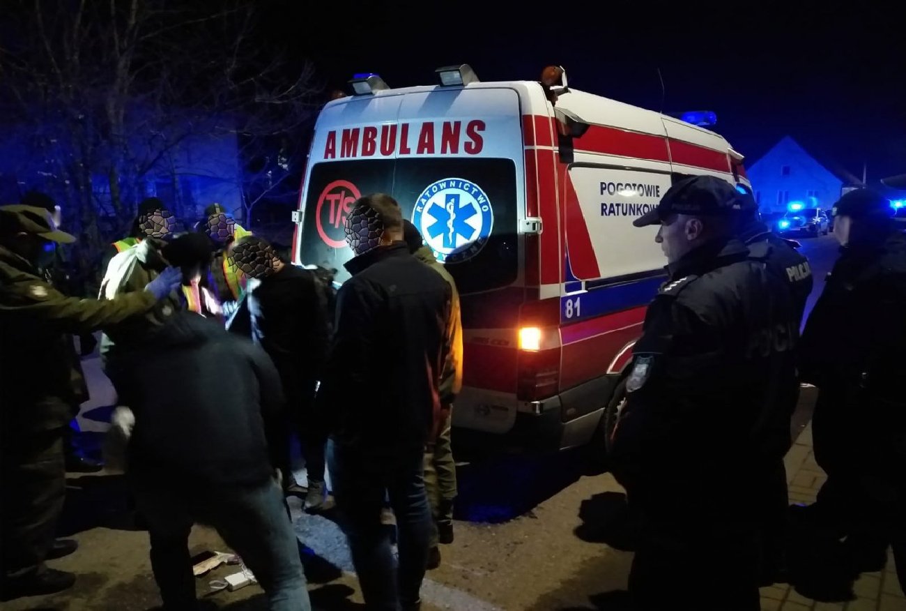 Wieliczki. Policja zatrzymała grupę migrantów