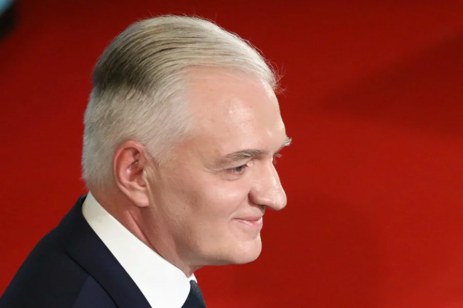 Spotkanie partii Jarosława Gowina Porozumienia odbyło się w katakumbach klasztoru cystersów w Krakowie.