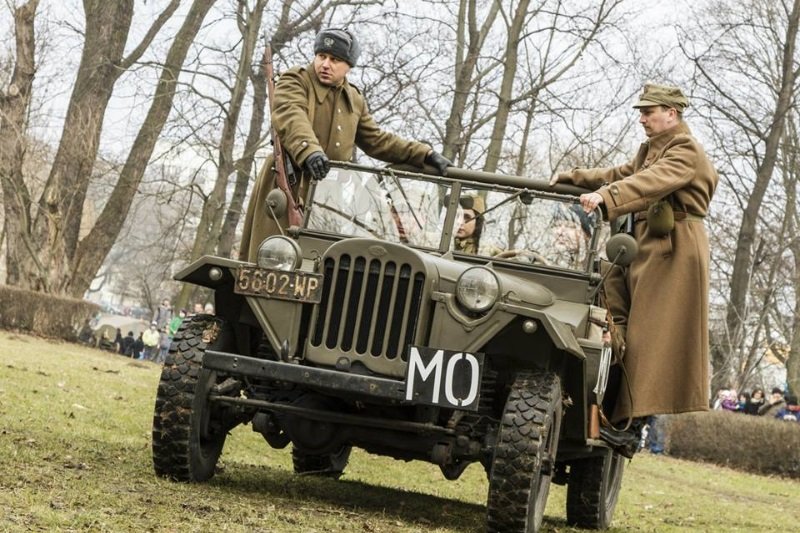 Rekonstrukcja historyczna w Parku Skaryszewskim 1 marca