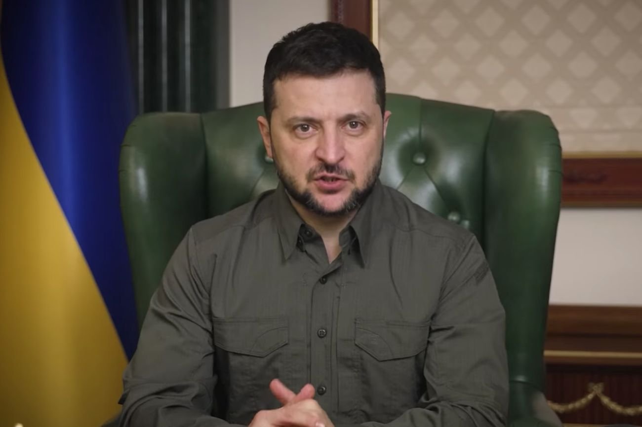 Wołodymyr Zełenski rozmawiał z Olafem Scholzem.