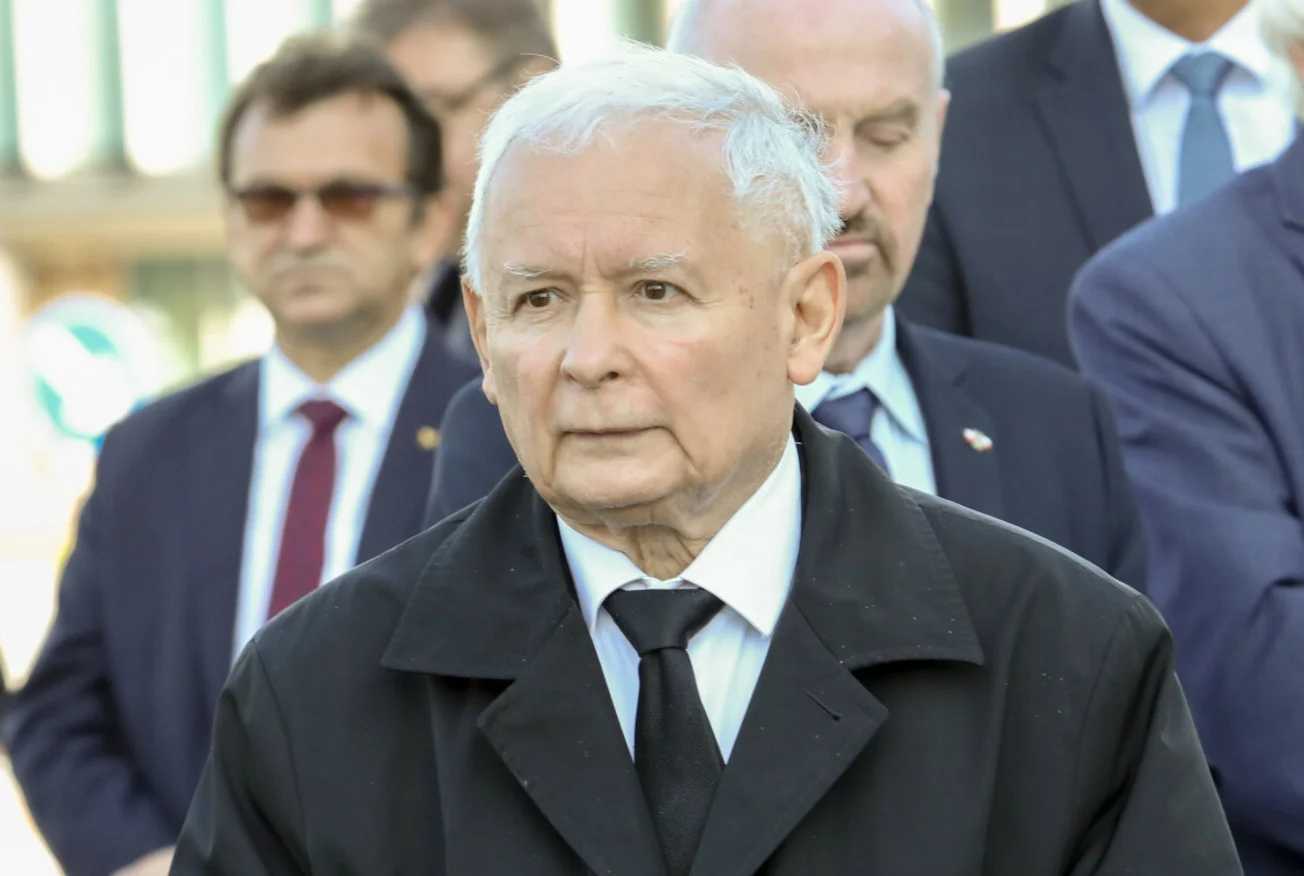 Kaczyński zdenerwował się podczas miesięcznicy. Interweniowała policja.