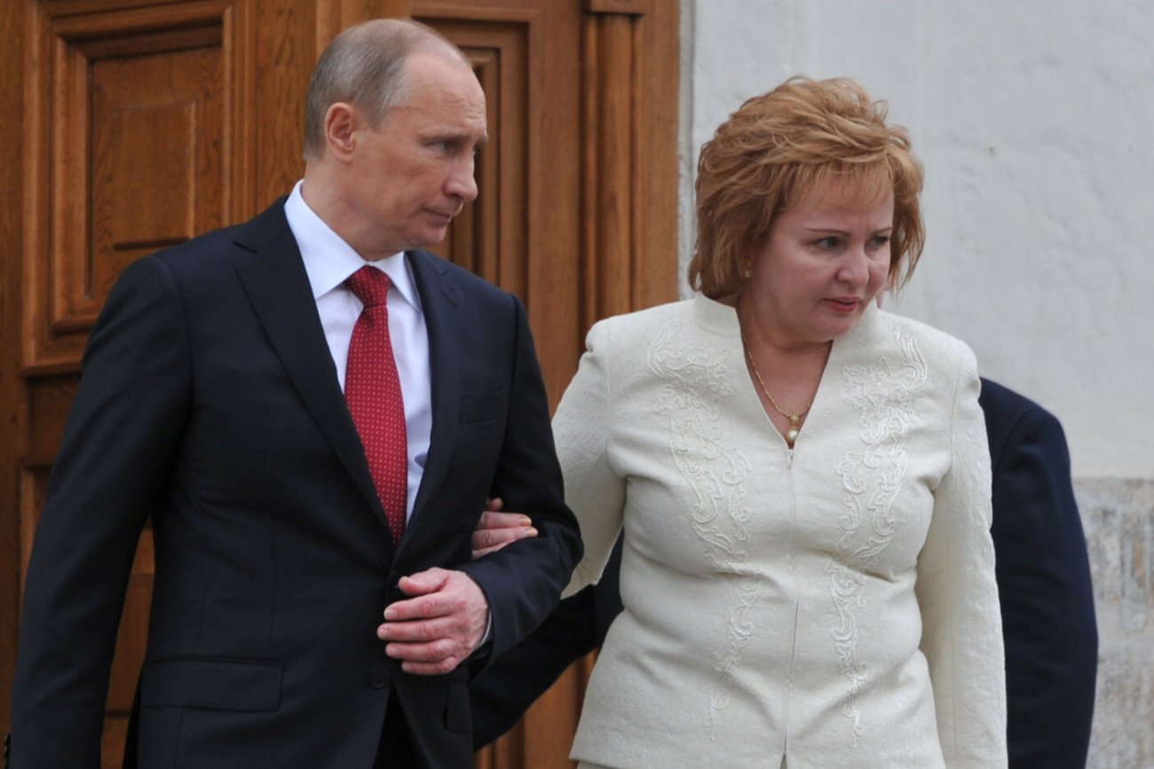 Moskwa, maj 20212. Władimir Putin i jego ówczesna żona Ludmiła