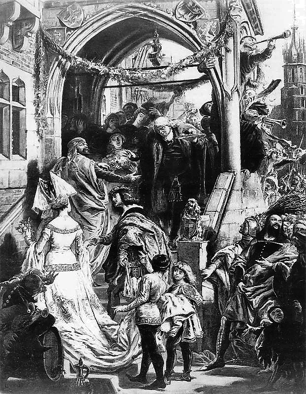 Jan Matejko, Uczta u Wierzynka.