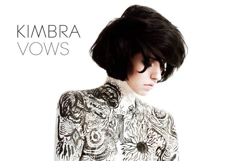 Okładka debiutanckiej płyty Kimbry "Vows"