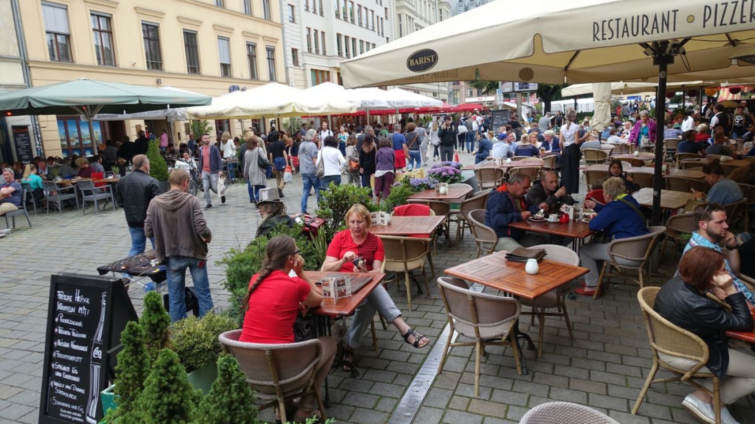 Turyści w Berlinie