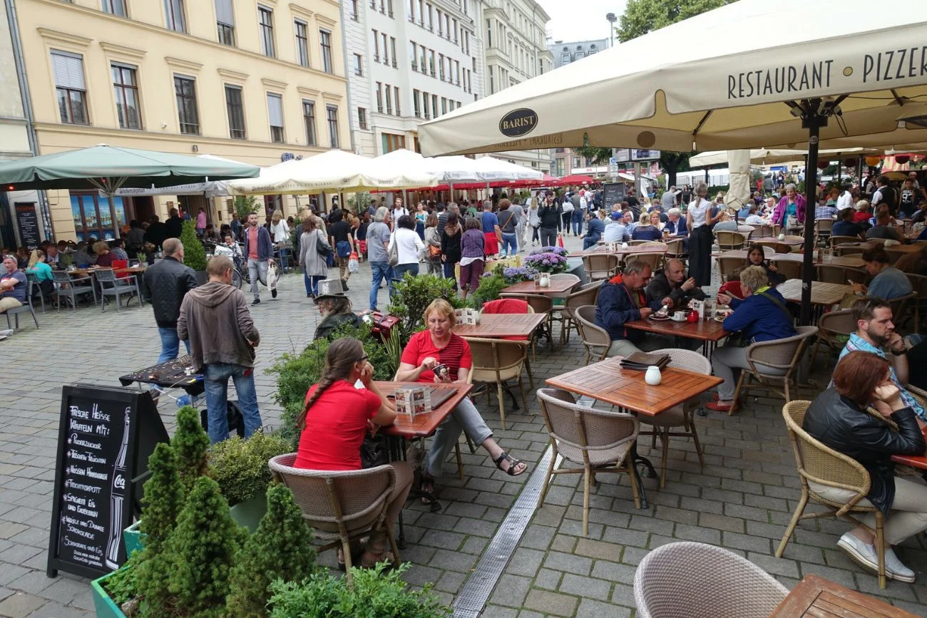 Turyści w Berlinie