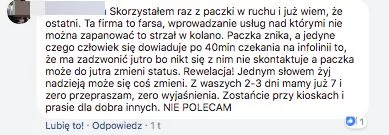 Komentarze oburzonych internautów na facebookowym profilu Ruch S.A.