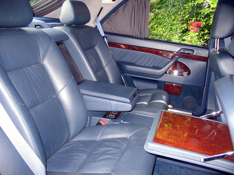 Wnętrze Mercedesa W140