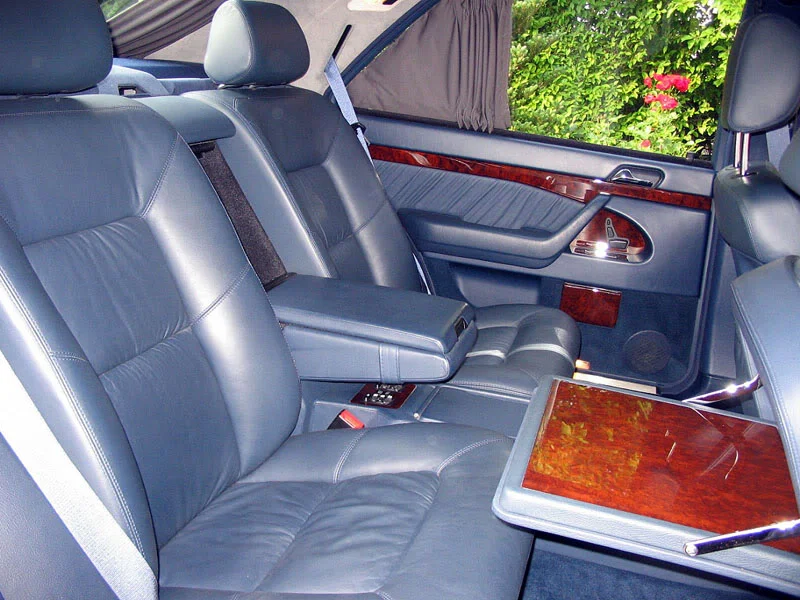 Wnętrze Mercedesa W140