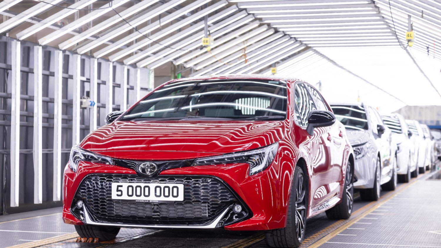 Toyota Corolla Toyota Corolla na linii montażowej