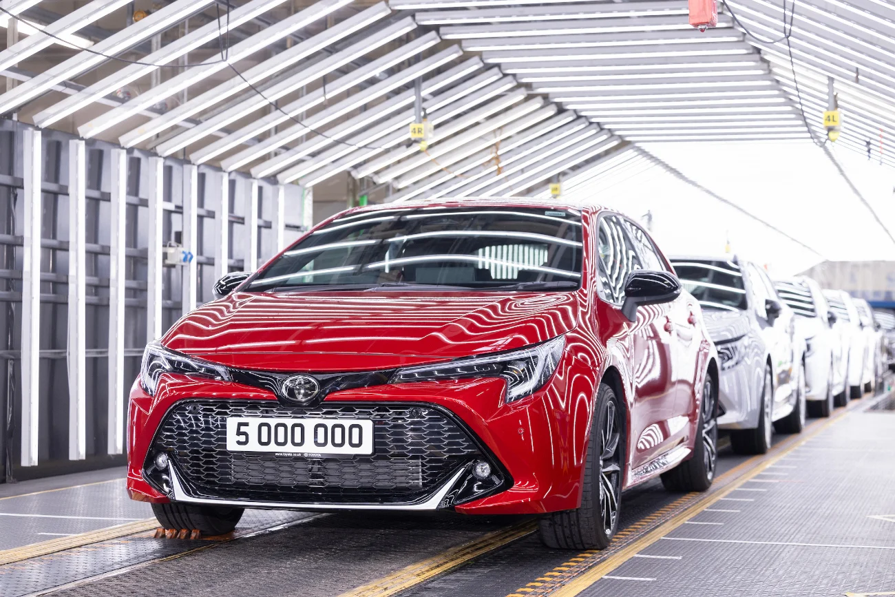 Toyota Corolla Toyota Corolla na linii montażowej