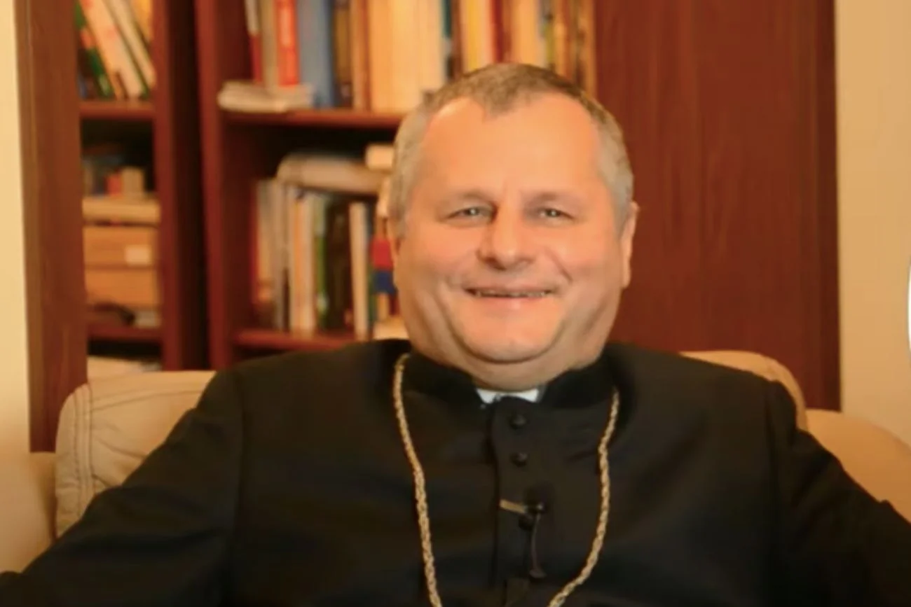 Biskup tarnowski Leszek Leszkiewicz.