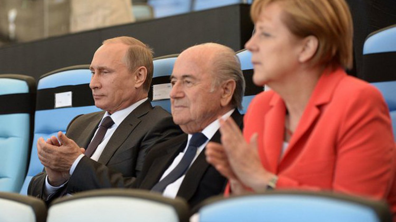 Władimir Putin i Angela Merkel oglądali na Maracanie triumf reprezentacji Niemiec