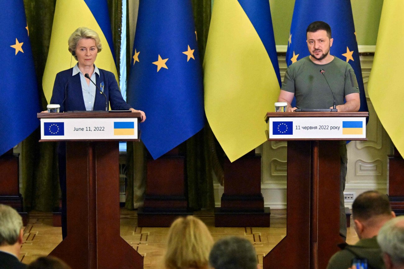 Ursula von der Leyen spotkała się w Kijowie z Wołodymyrem Zełenskim