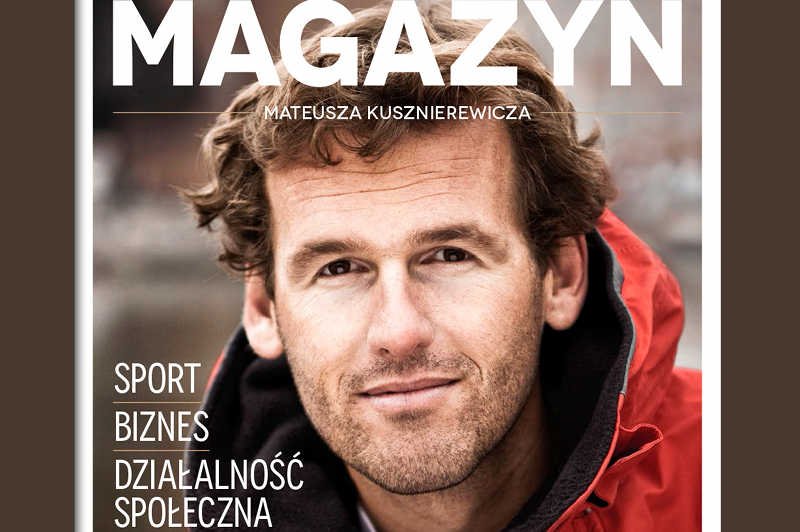 Okładka "Magazynu Mateusza Kusznierewicza".