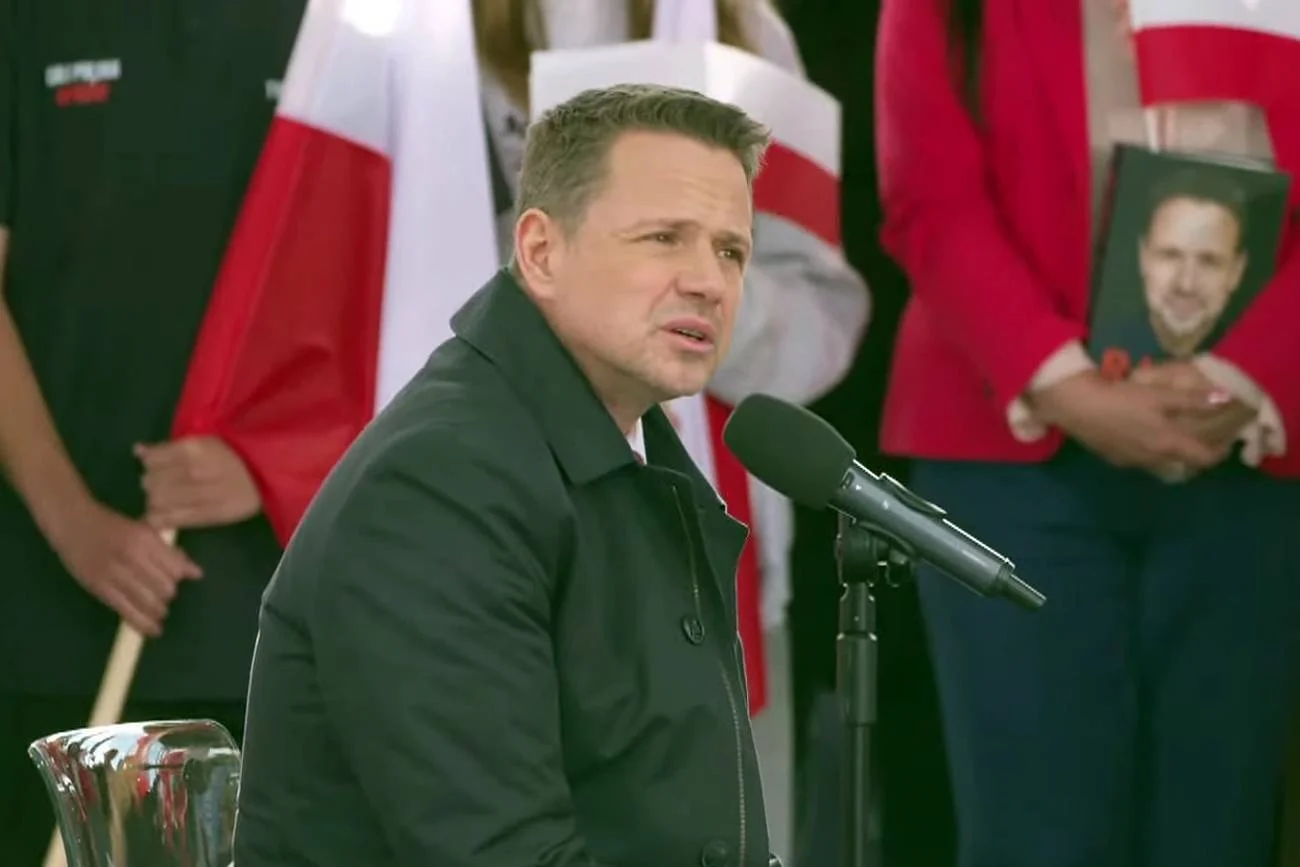 Trzaskowski w Pabianicach. Zdecydował się na poruszające wyznanie