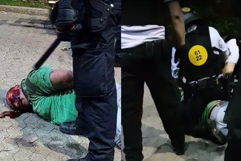 Polak został brutalnie pobity przez duńską policję w Kopenhadze.