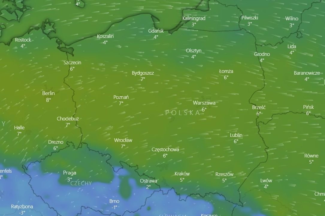 Z 16-dniowej prognozy pogody Tomasza Wasilewskiego wynika, że niebawem w Polsce będzie aż 10-11 stopni Celsjusza.