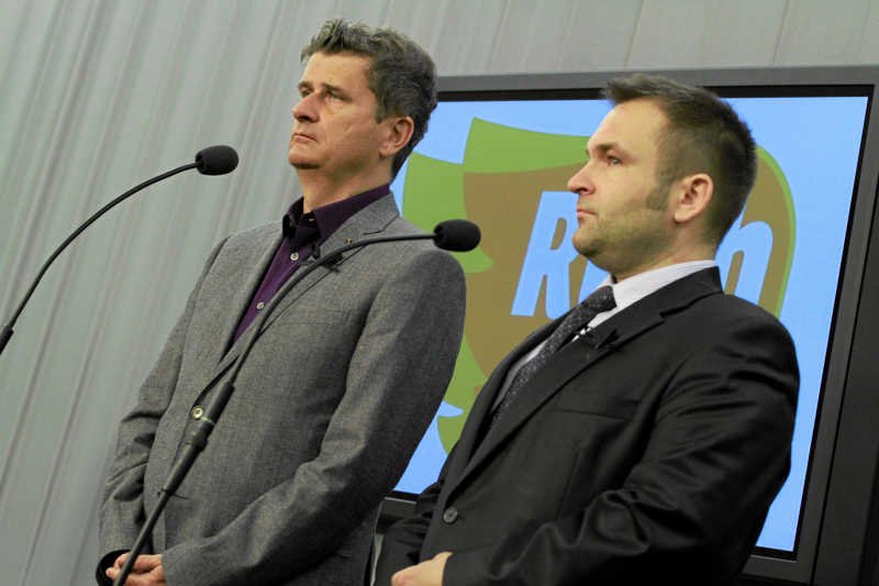 Bartłomiej Bodio jeszcze jako poseł Ruchu Palikota.