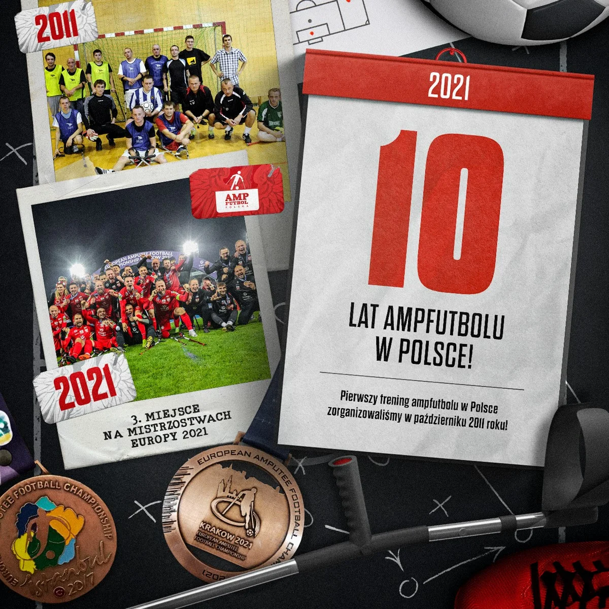 Amfutbol w Polsce świętuje właśnie dekadę istnienia. Gratulujemy!