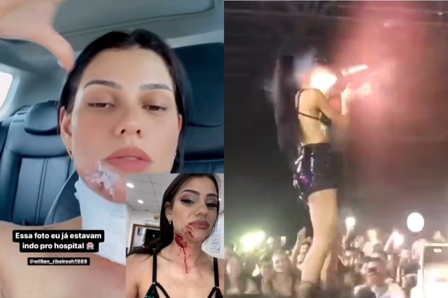 Wypadek na koncercie: DJ Flavinha DJ Flavinha
