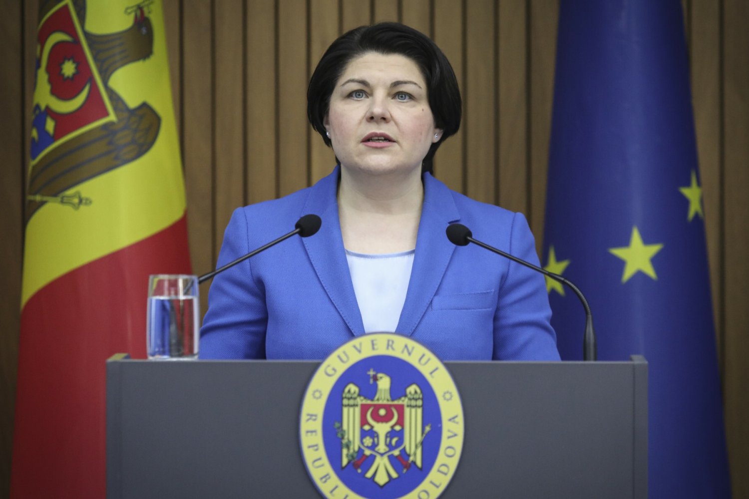 Mołdawia: premierka podczas ogłaszania swojej dymisji