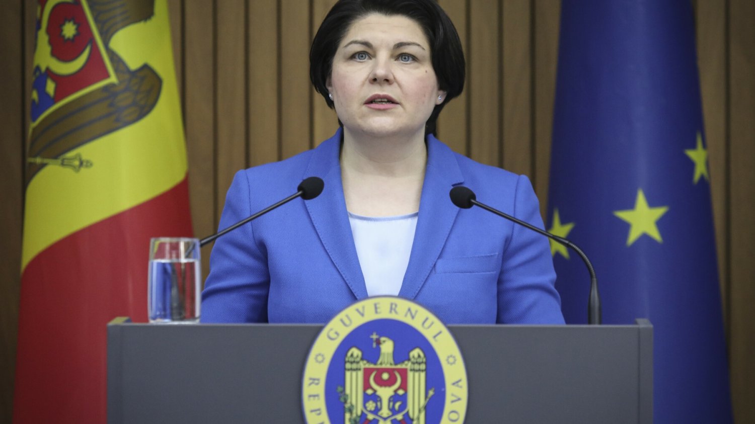 Mołdawia: premierka podczas ogłaszania swojej dymisji