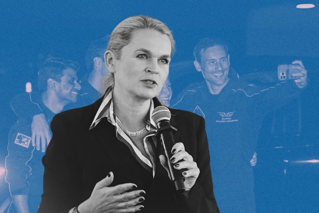 Barbara Nowacka o locie Polaka w kosmos.