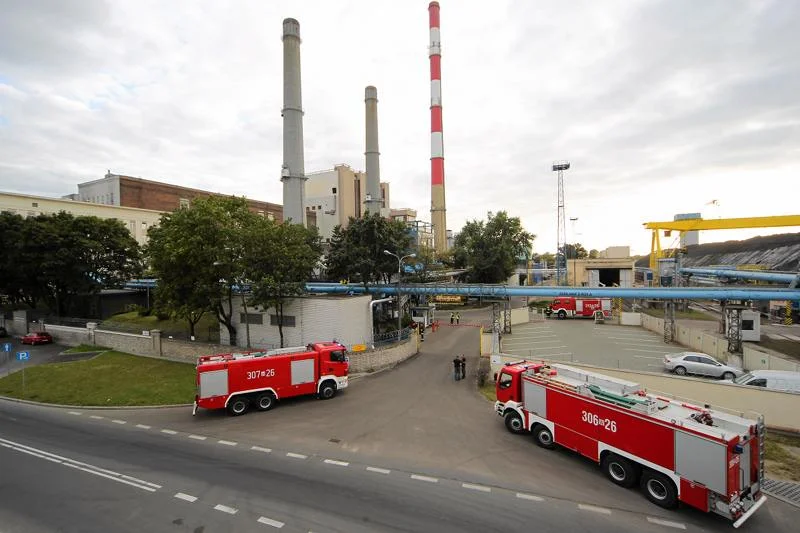 Pożar elektrociepłowni na Żeraniu