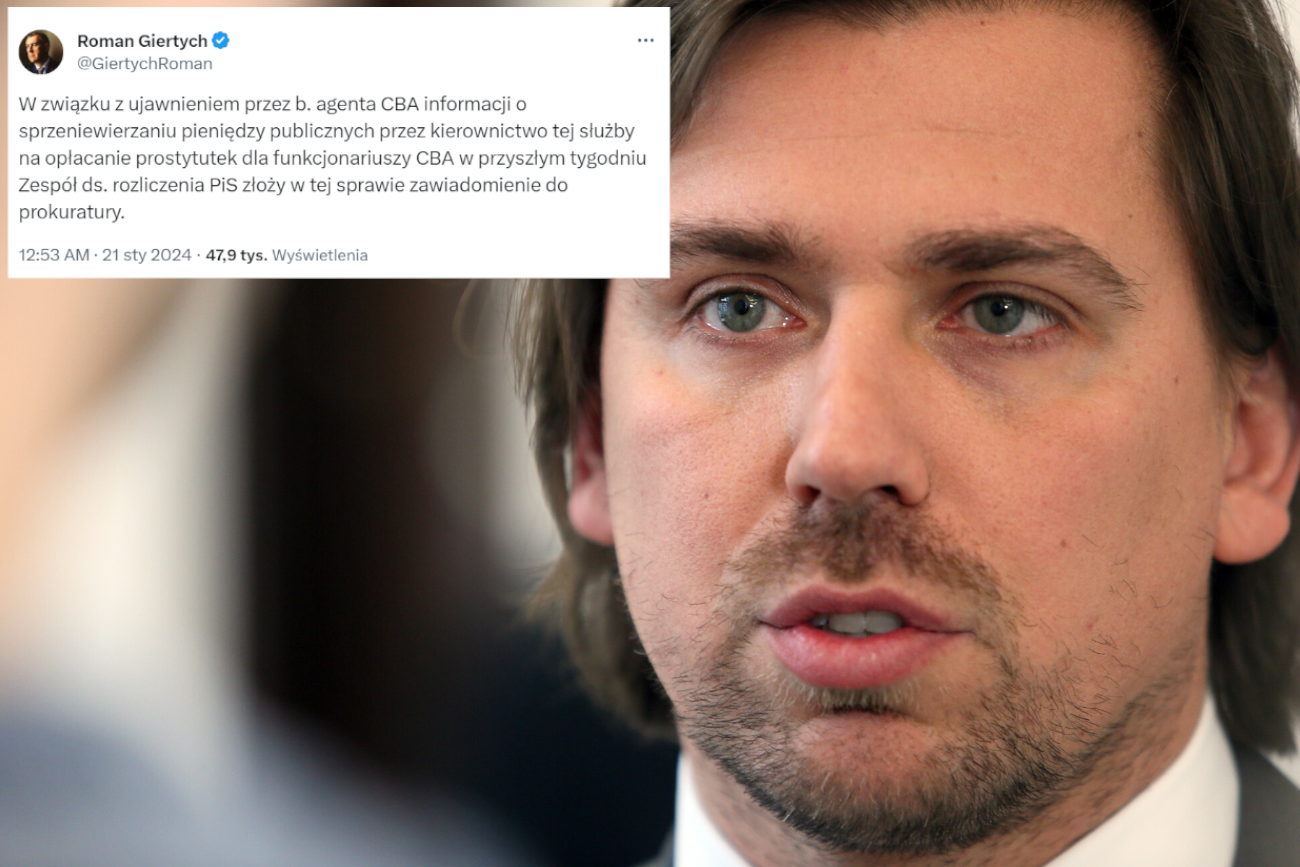 Mocna reakcja Giertycha na wywiad agenta Tomka. Będzie...zawiadomienie do prokuratury.
