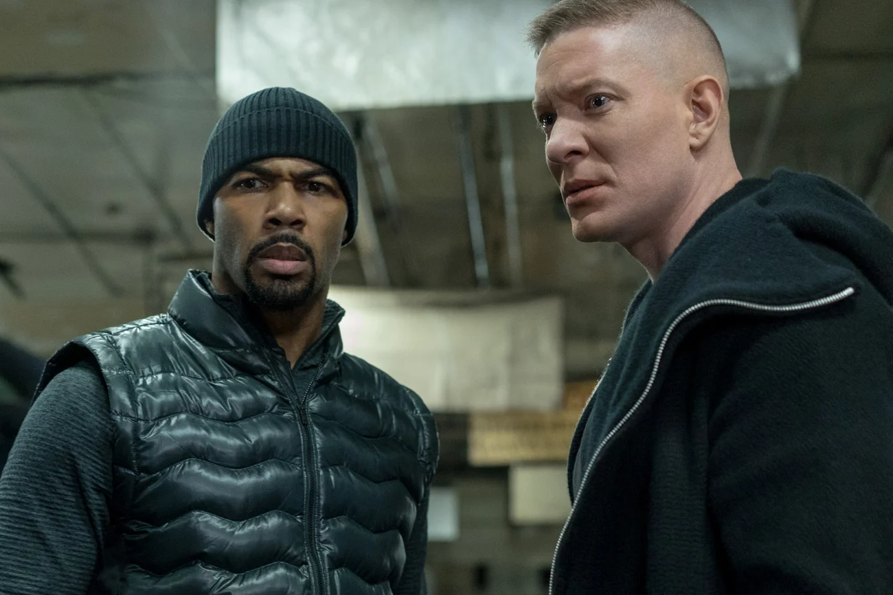 Omari Hardwick i Joseph Sikora w serialu "Power".