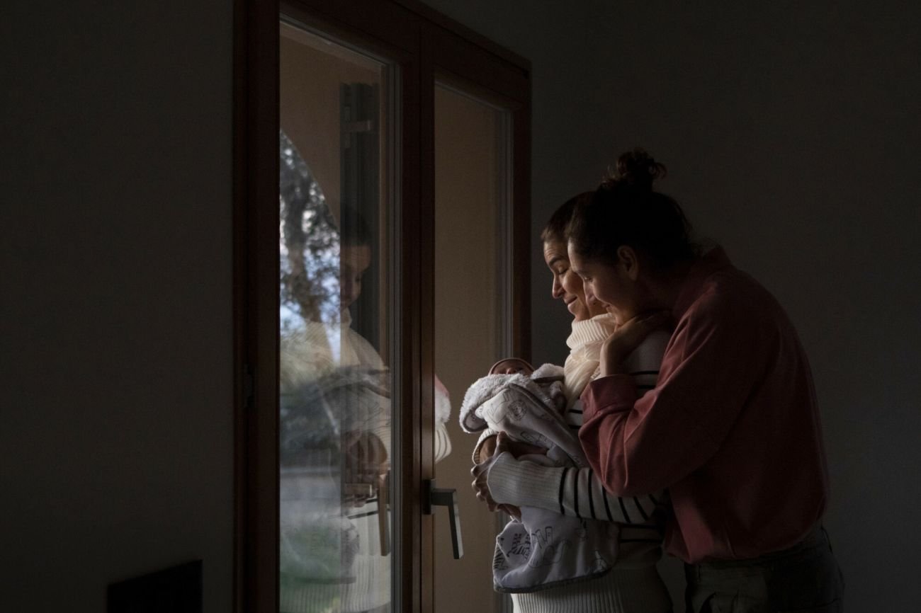 Jolanta Ogar-Hill z żoną Esperanzą "Chuchie" Hill oraz córeczką Hunter