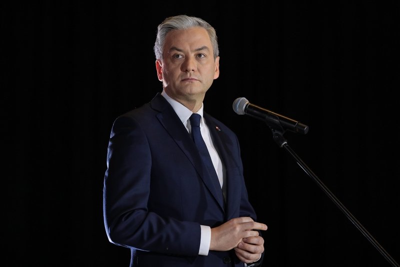 Robert Biedroń zamieścił post na Twitterze.