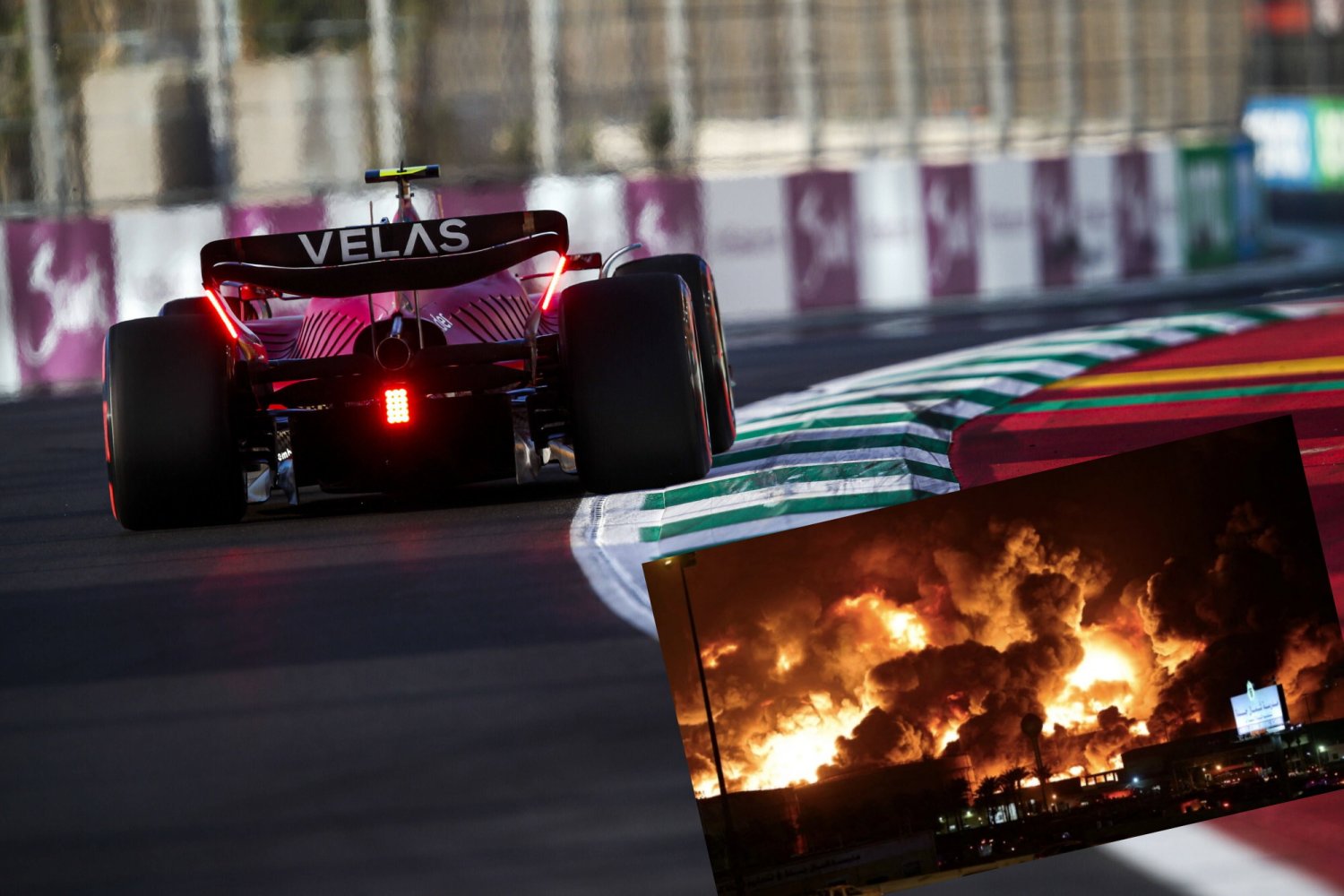 W okolicach toru Formuły 1 w Dżuddzie doszło w piątek do ataku rakietowego. Zawody odbędą się jednak z planem