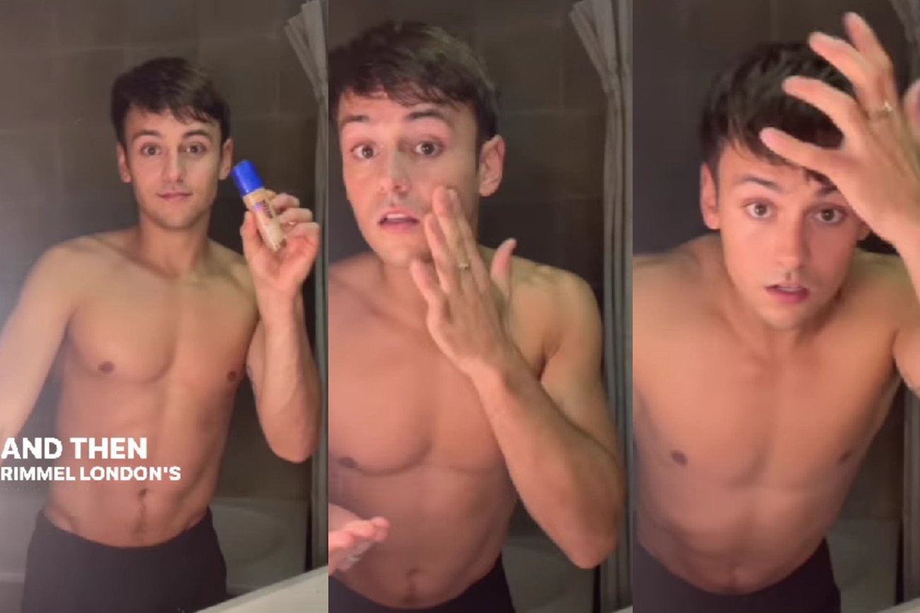 Tom Daley został twarzą marki beauty.