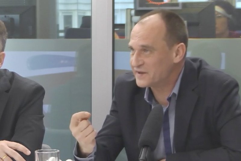 Paweł Kukiz stwierdził, że manifestacja KOD była "finansowana przez żydowskiego bankiera".