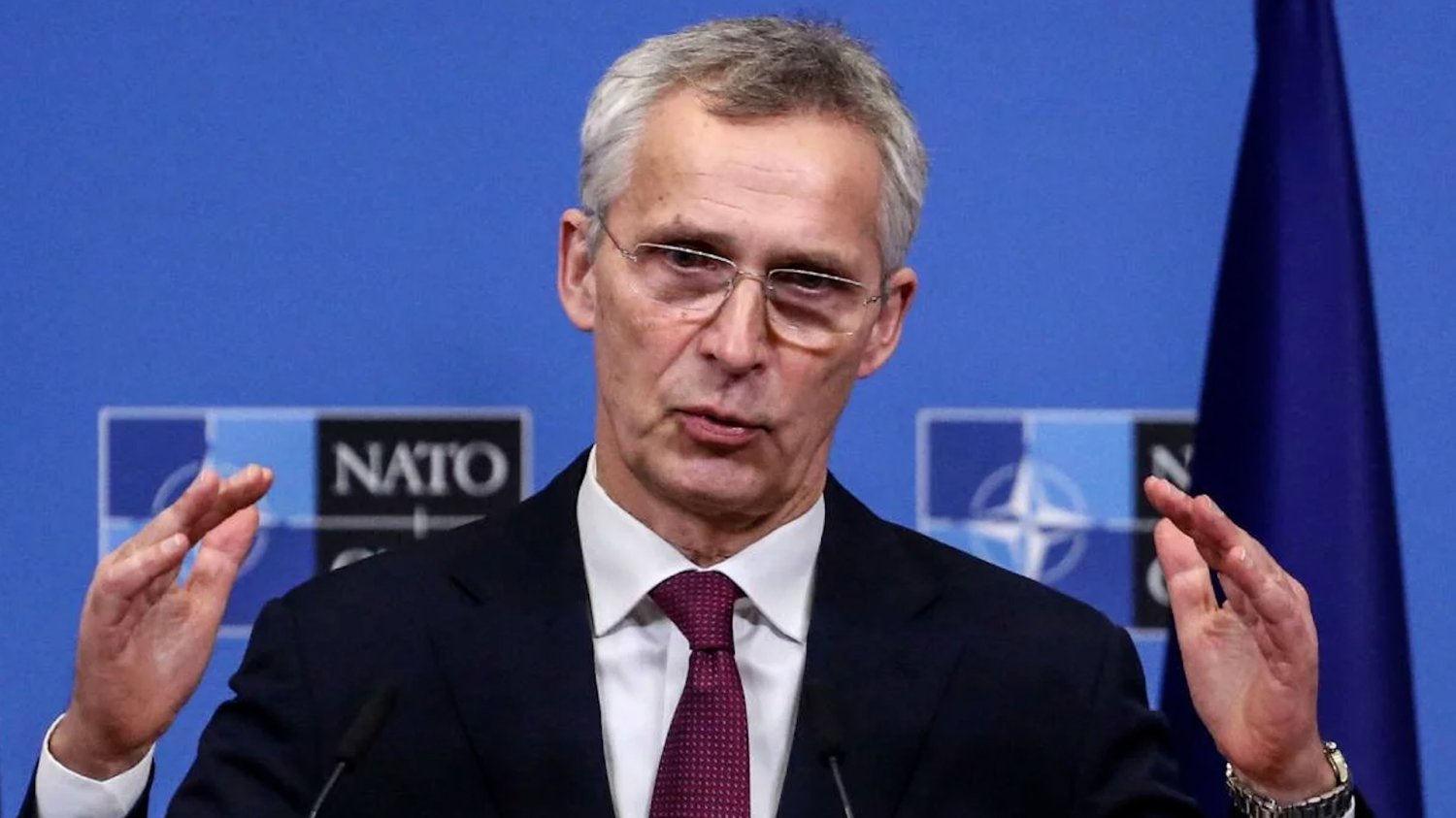 Jens Stoltenberg - sekretarz generalny NATO.
