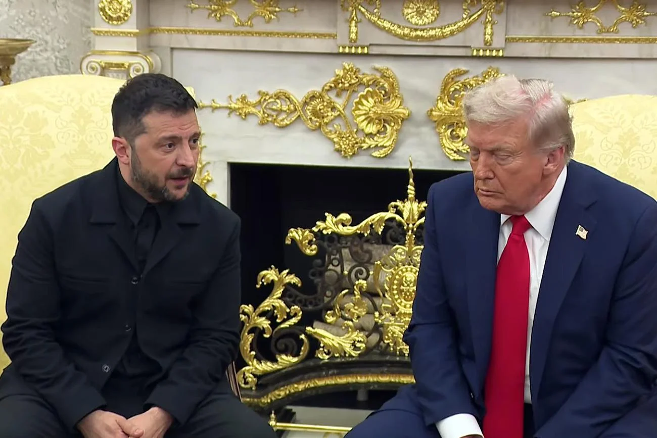 Spotkanie Trump-Zełenski. Przywitanie i pierwsze oświadczenia polityków