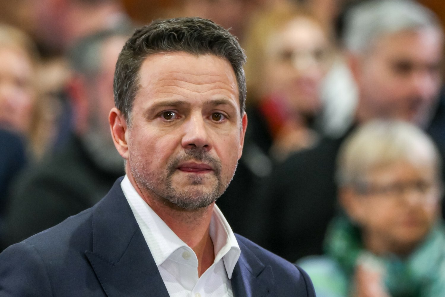 Incydent na wiecu Trzaskowskiego. Mężczyzna miał gaz pieprzowy