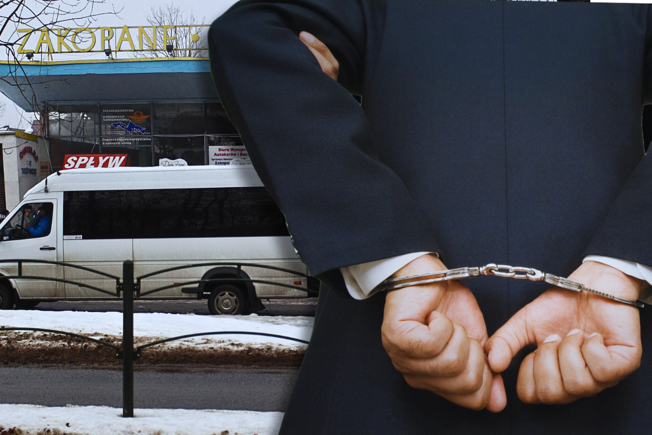 Tomasz Ż. to milioner z Podhala, który miał blokować remont dworca PKS w Zakopanem