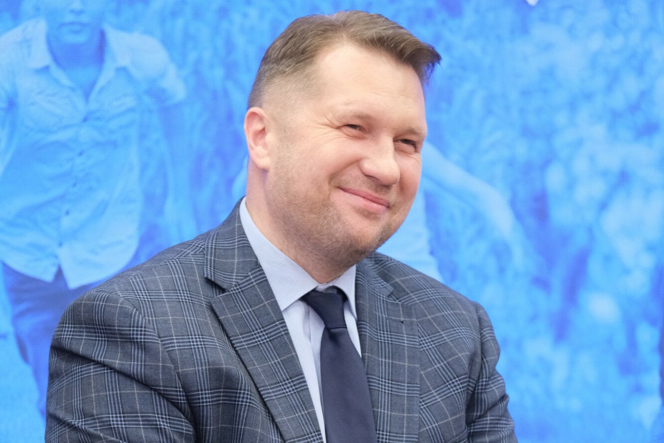 Minister edukacji i nauki Przemysław Czarnek